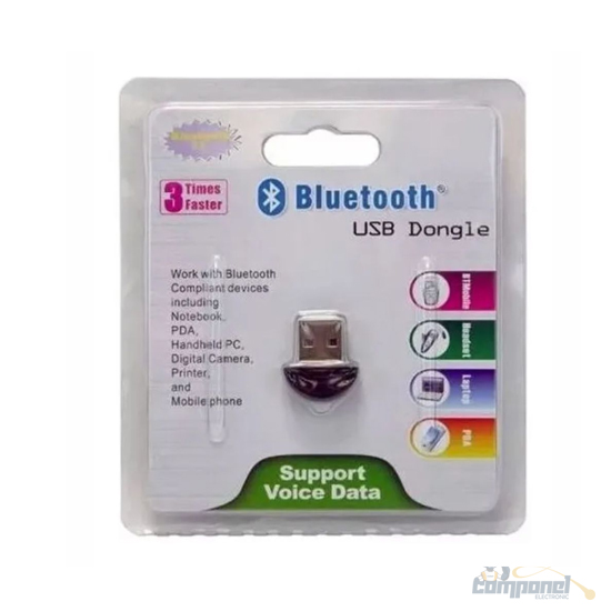 Mini Adaptador Bluetooth Usb Dongle 2.0 Para Dados